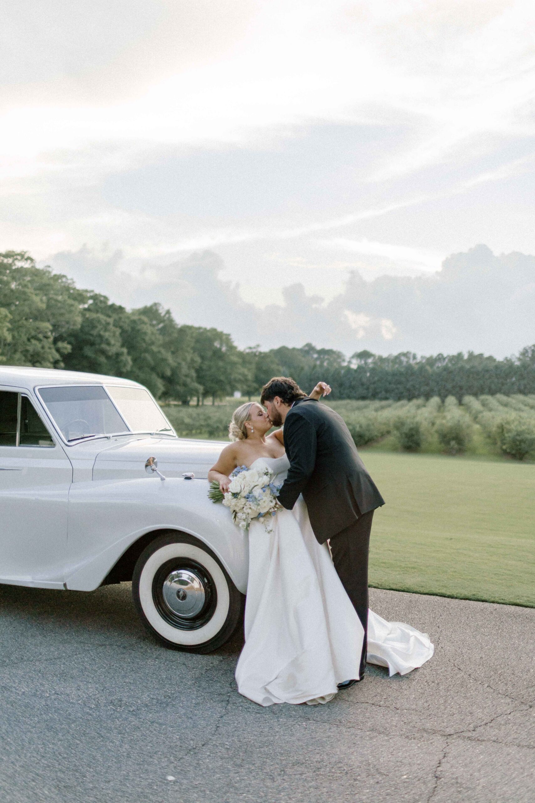 Rachel and Matthew's romantic wedding portraits at Hadden Estate in Watkinsville, Georgia